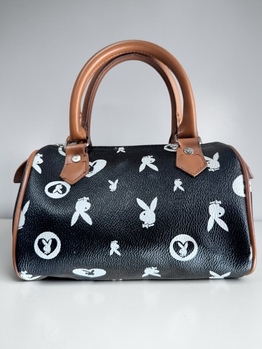 Playboy Y2K Mini Speedy Bag Bunny Print - Picture 2 of 6